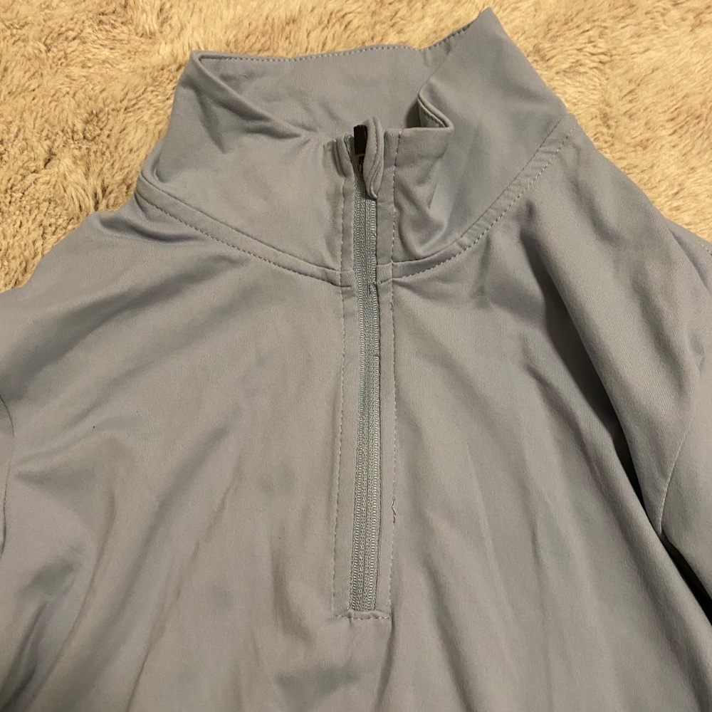 Paragon Cropped Quarter Zip (L)